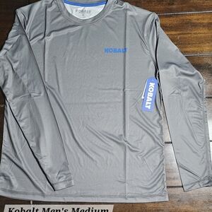 Kobalt Gray Long Sleeve Medium Shirt